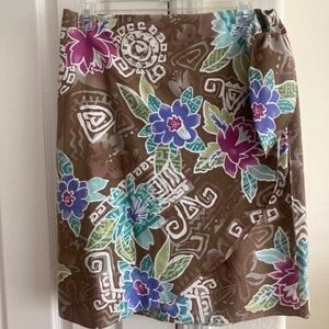 Hilo Hattie Vintage  Hawaiian Wrap Skirt